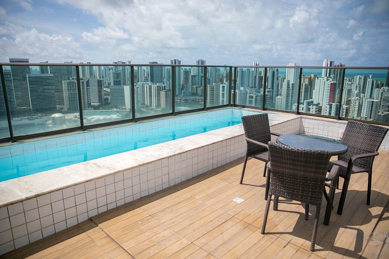 A 200 Metros do Shopping Recife, Em Boa Viagem