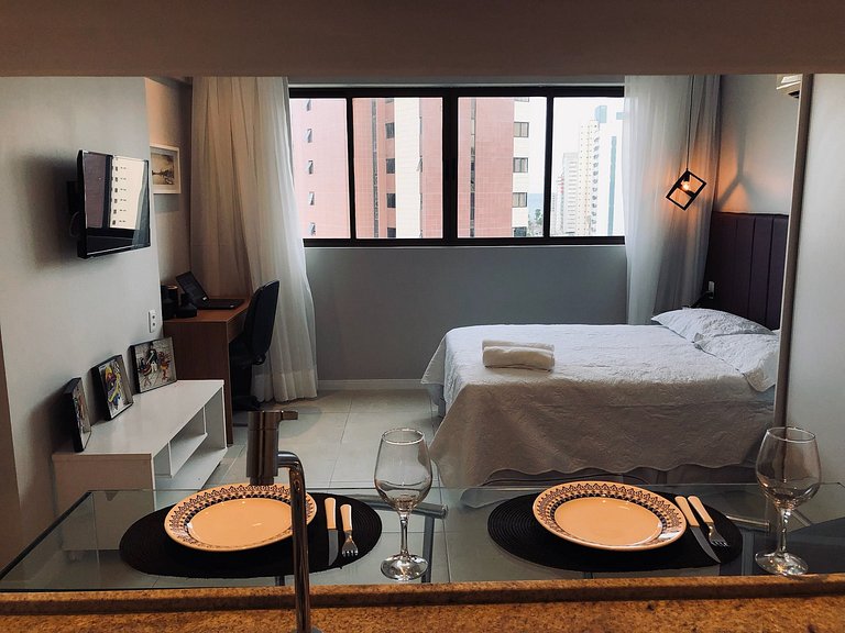 A 200 Metros do Shopping Recife, Em Boa Viagem