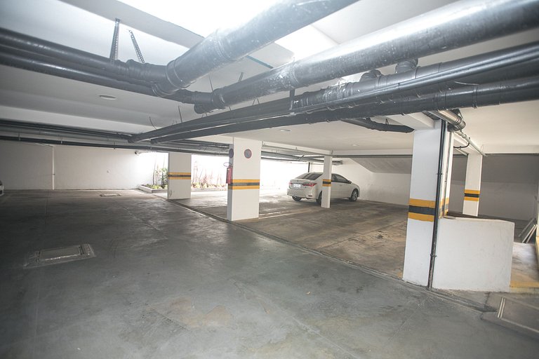 1201 - Flat Quarto e Sala a 400m da Praia Boa Viagem, Wi-Fi