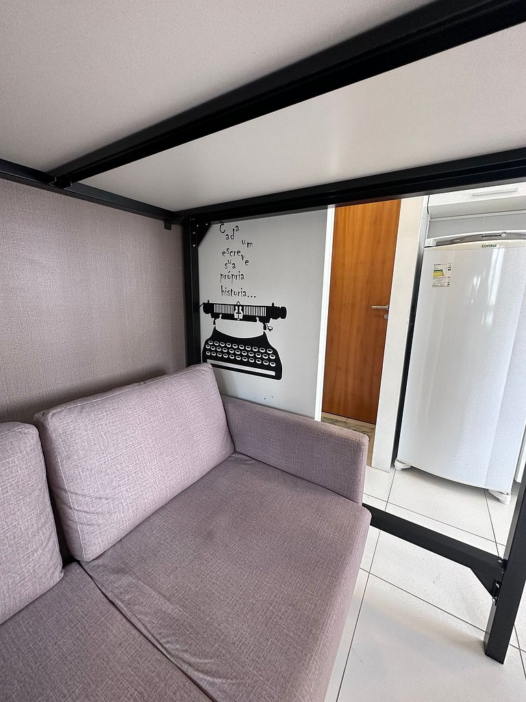 Flat para até 4 Pessoas, Boa Viagem com Piscina a 350m Praia