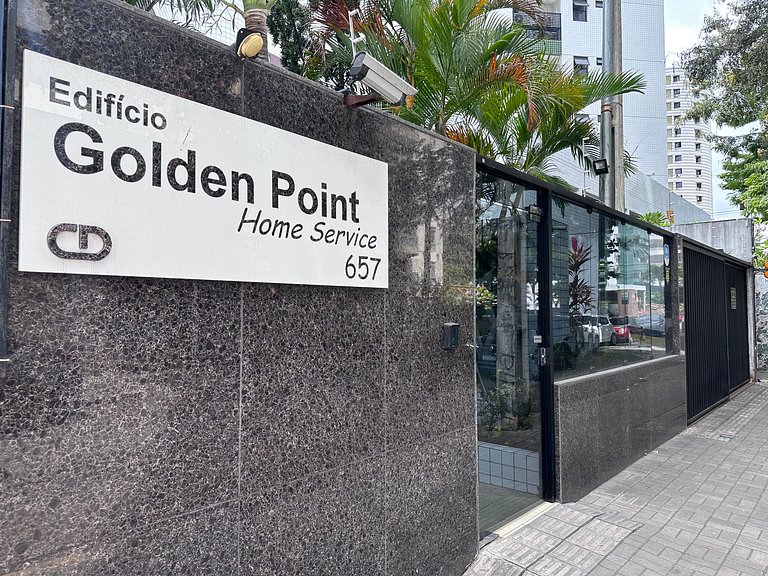 Flat para até 4 Pessoas, Boa Viagem com Piscina a 350m Praia