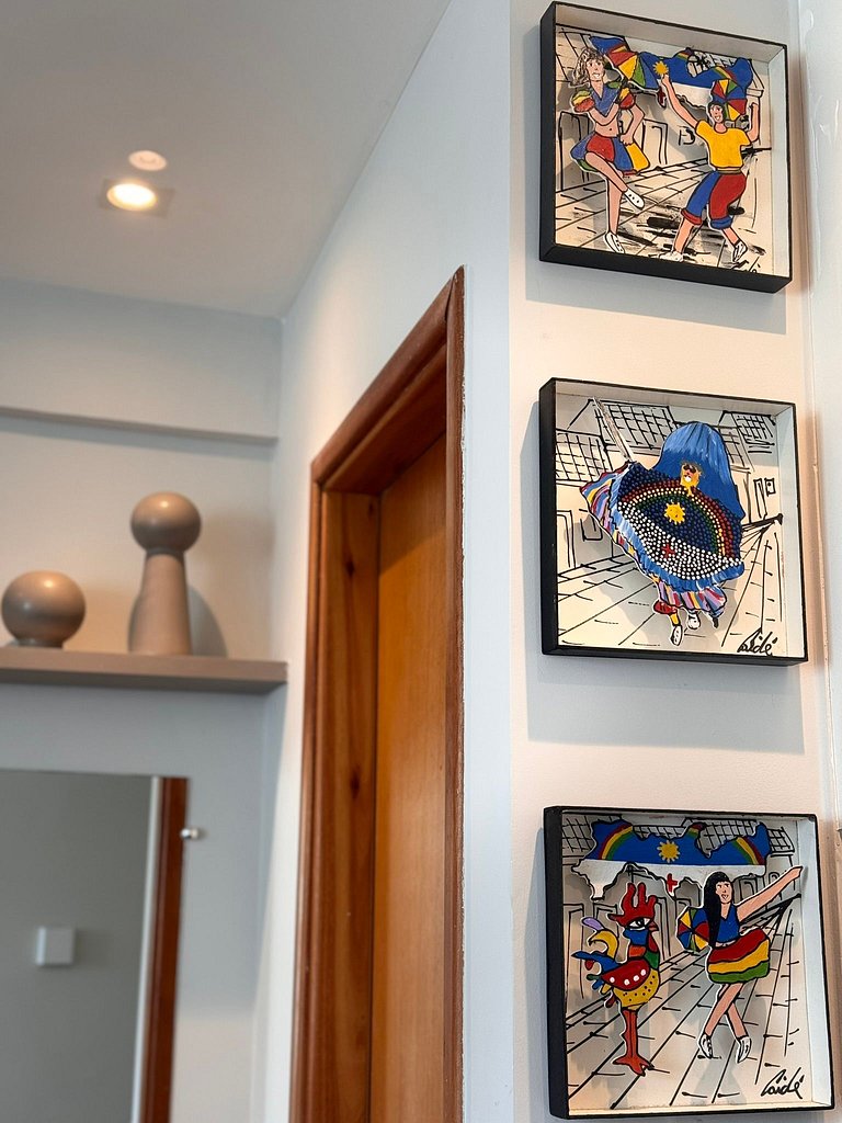 Flat a 200Metros Shopping Recife, TV 55", Com Pisicna em Boa