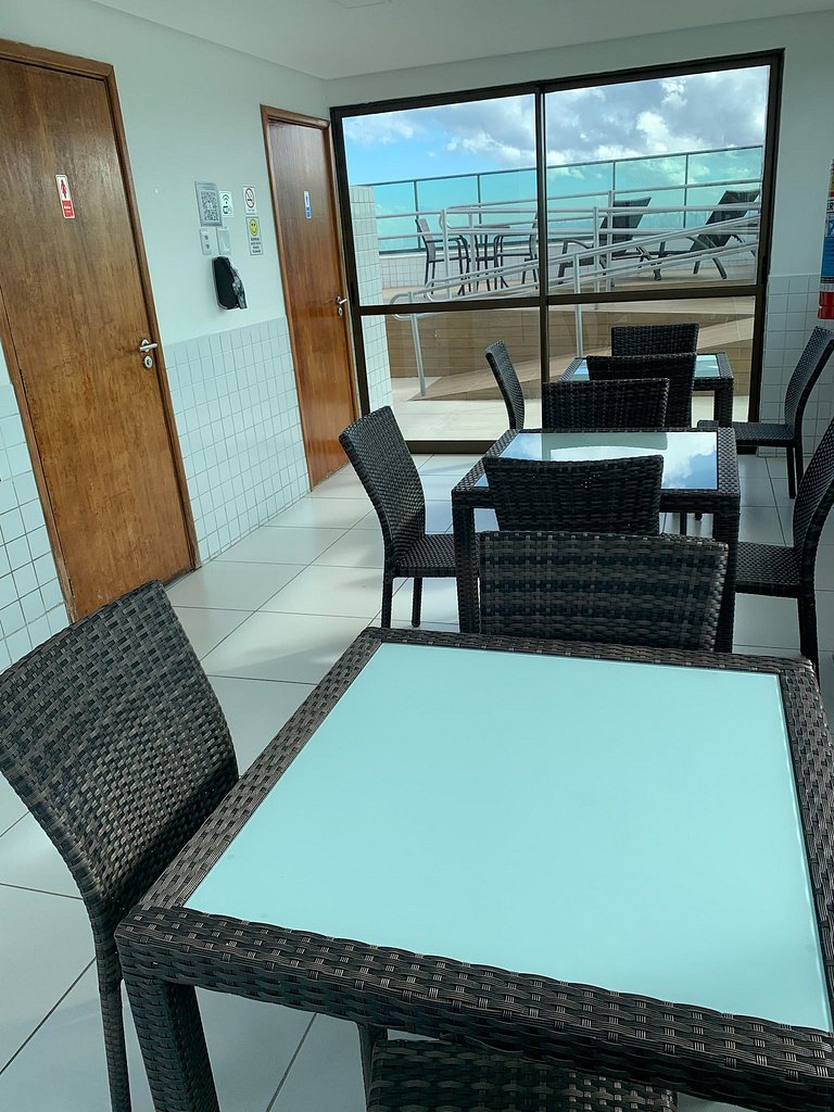 Flat a 200Metros Shopping Recife, TV 55", Com Pisicna em Boa