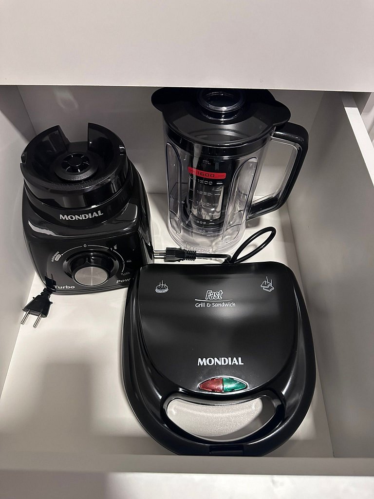 Novo Flat com Vista Mar, Piscina e Wi-Fi 500Mbps