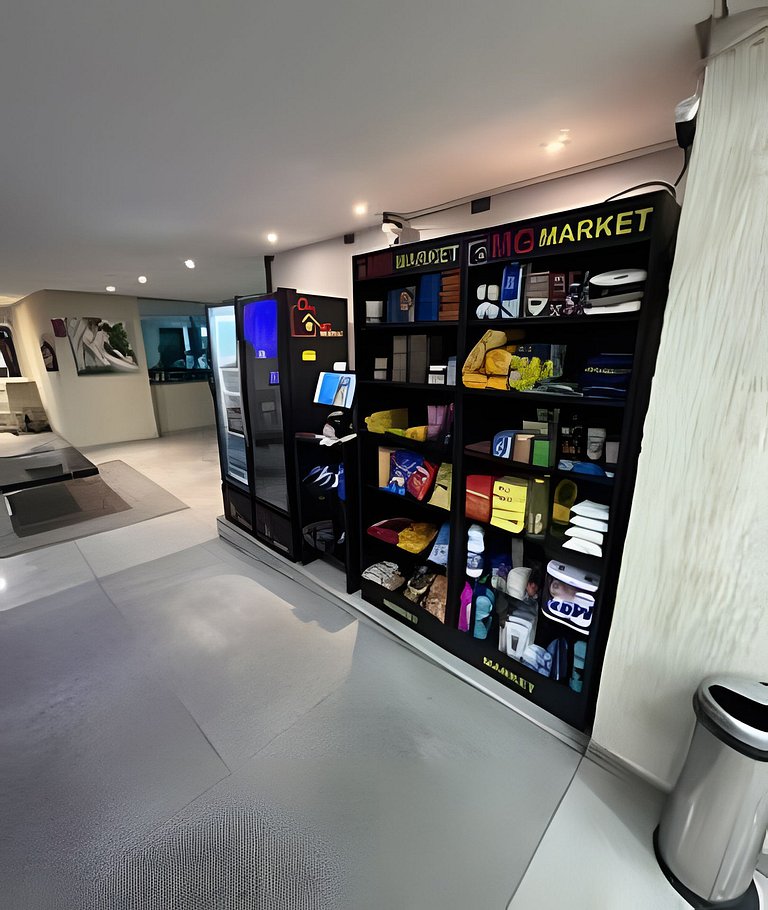 Lindo flat A 200m do Shopping , com Piscina wifii 500Mbps