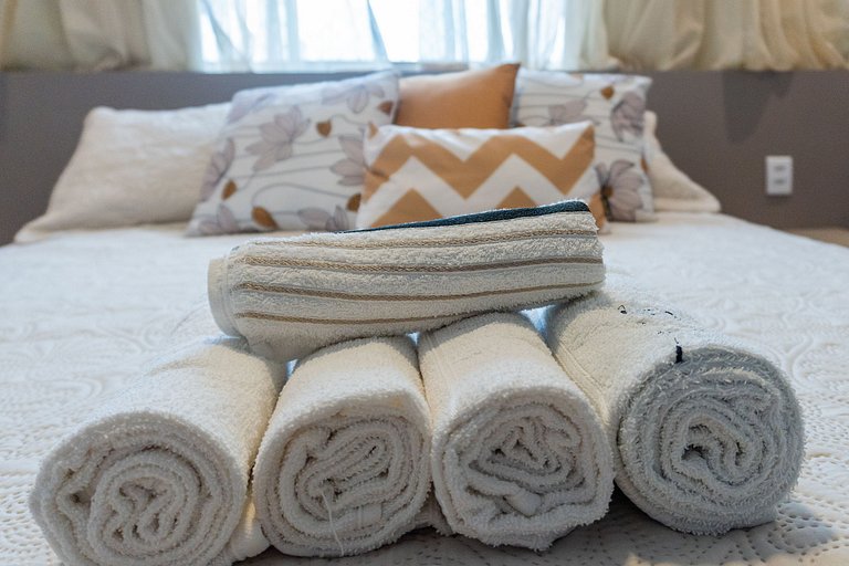 1201 - Flat Quarto e Sala a 400m da Praia Boa Viagem, Wi-Fi