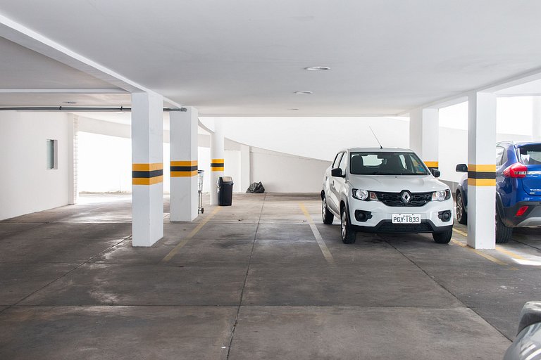 Moderno Flat a 400m da Praia Boa Viagem, Wi-Fi 500Mbps com P