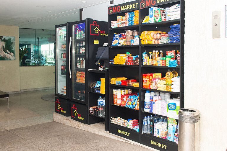 Loft a 200m do Shopping , com Piscina wifii 500Mbps