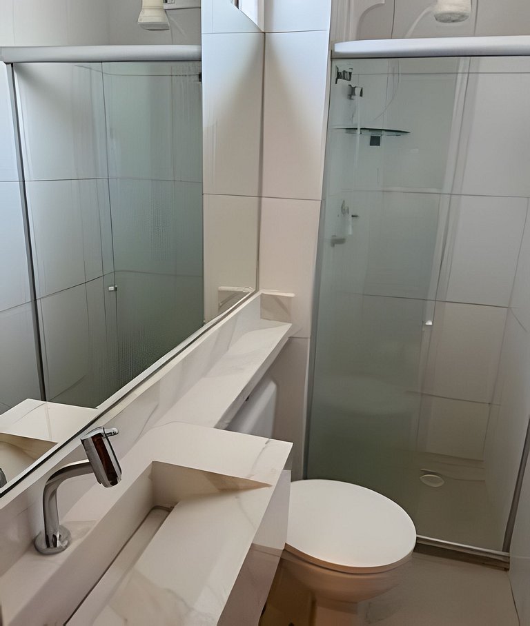 Flat a 200m do Shopping Recife Reformado c/ Piscina