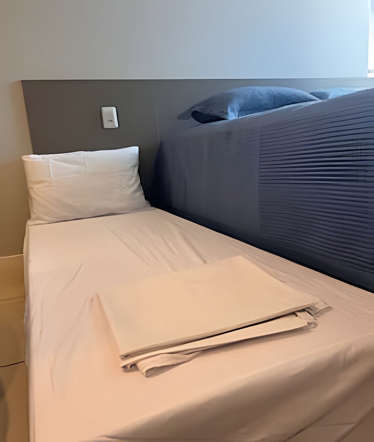 Flat a 200m do Shopping Recife Reformado c/ Piscina