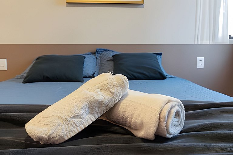 Flat a 200m do Shopping Recife Reformado c/ Piscina