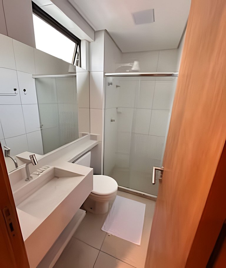 Flat a 200m do Shopping Recife Reformado c/ Piscina