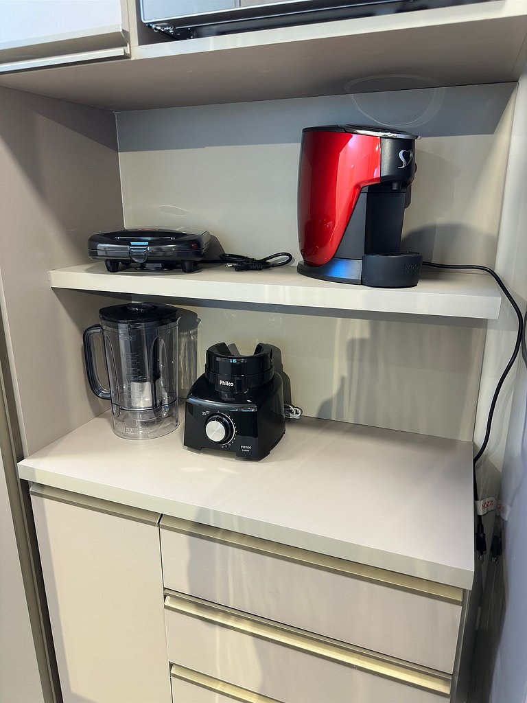 Flat a 200m do Shopping Recife Reformado c/ Piscina