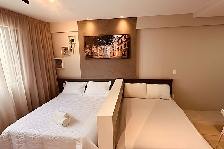Novo e Moderno flat ao lado do Shopping Recife