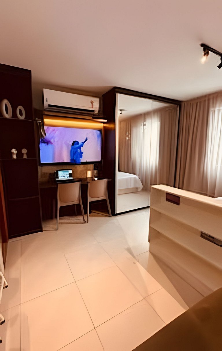Novo e Moderno flat ao lado do Shopping Recife
