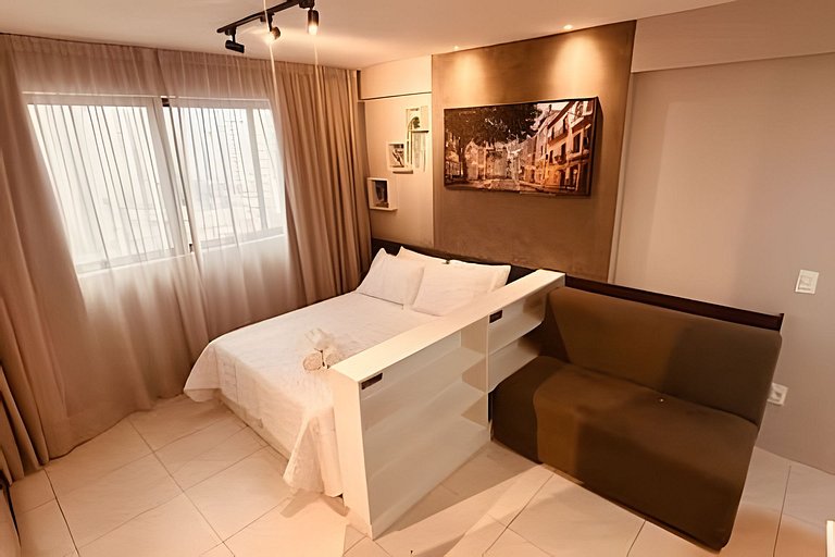 Novo e Moderno flat ao lado do Shopping Recife