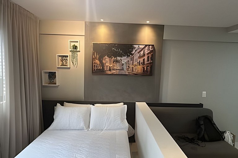 Novo e Moderno flat ao lado do Shopping Recife