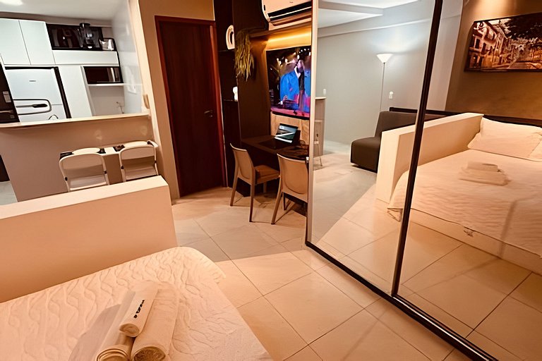 Novo e Moderno flat ao lado do Shopping Recife