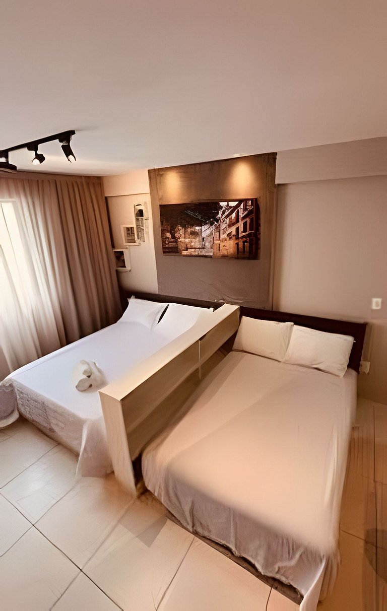 Novo e Moderno flat ao lado do Shopping Recife