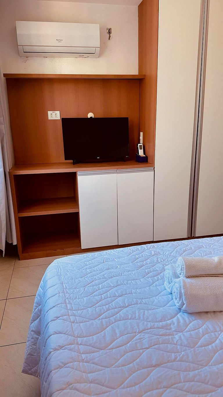 Loft a 200m do Shopping , com Piscina wifii