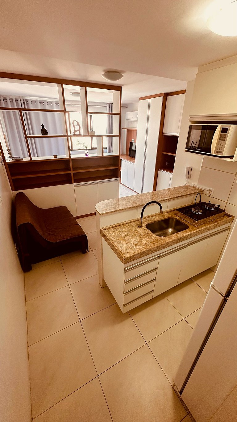 Loft a 200m do Shopping , com Piscina wifii