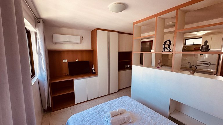Loft a 200m do Shopping , com Piscina wifii