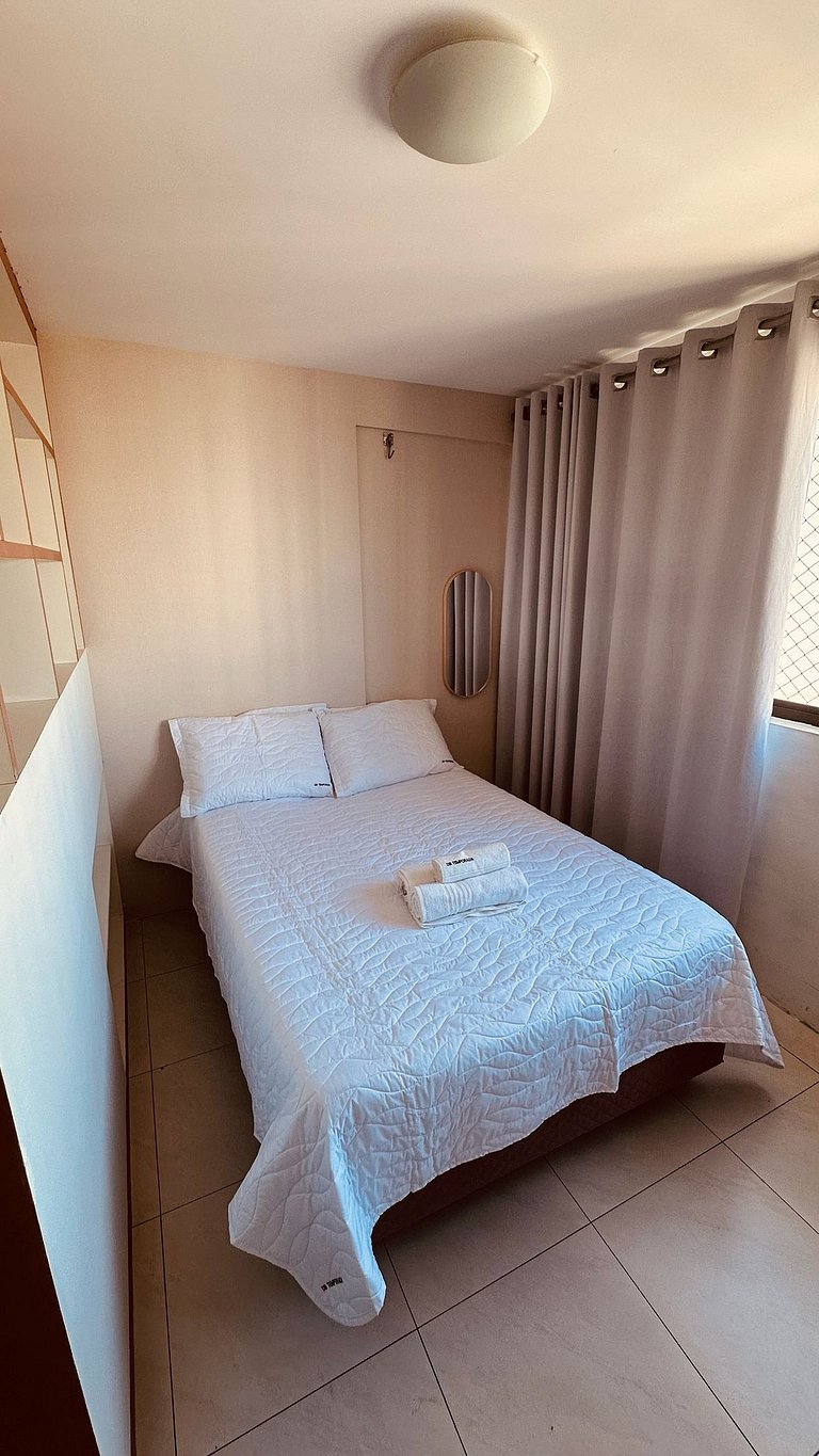 Loft a 200m do Shopping , com Piscina wifii