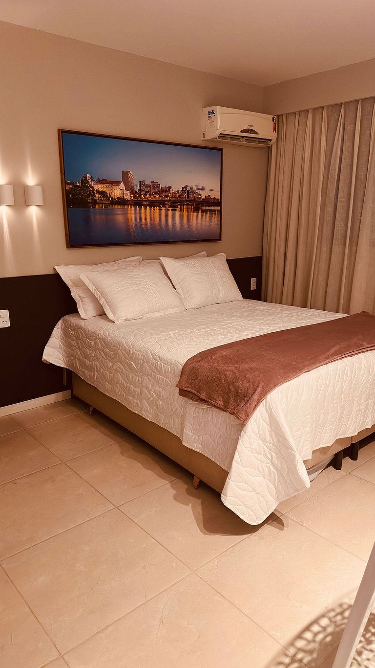 Apt Recém reformado a 200m do shopping Recife.